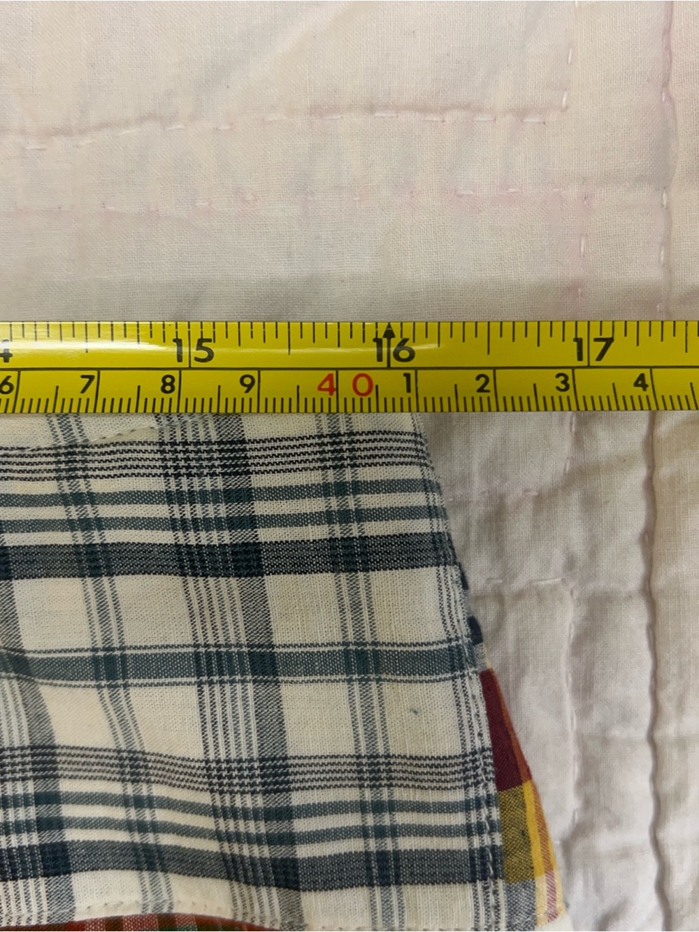 Cape Madras Patchwork Plaid Skirt Lined Preppy Golfcore Coastal Women’s Size 12 - Picture 6 of 10